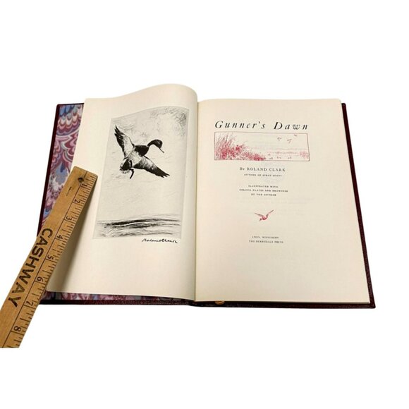 Gunners Dawn Rolande Clarke Limited Edition Book HC Bird Hunting Vintage 1991 - Picture 5 of 9